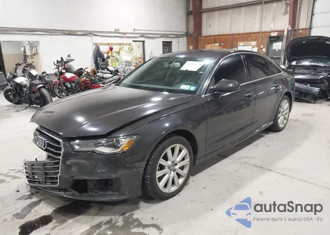 2016 Audi A6 2.0T Premium Plus из США, поврежденный, VIN WAUGFAFC5GN074819